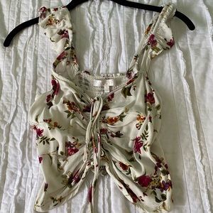 Wayf floral top